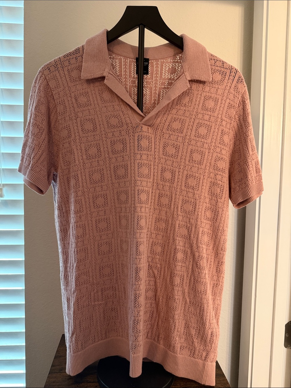 Hollister Open-Collar Knit Polo